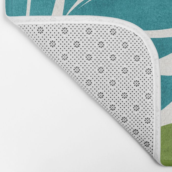 Modern Coastal Seagrass Bath Mat Gallery Image 2