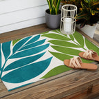Modern Coastal Seagrass Outdoor Rug Gallery Image 2