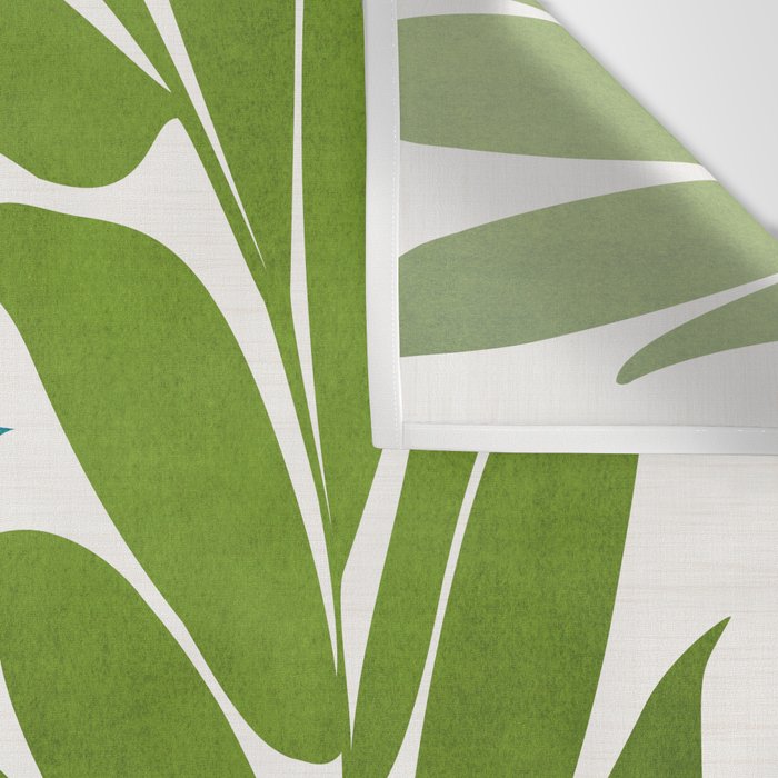 Modern Coastal Seagrass Wall Tapestry Gallery Image 3