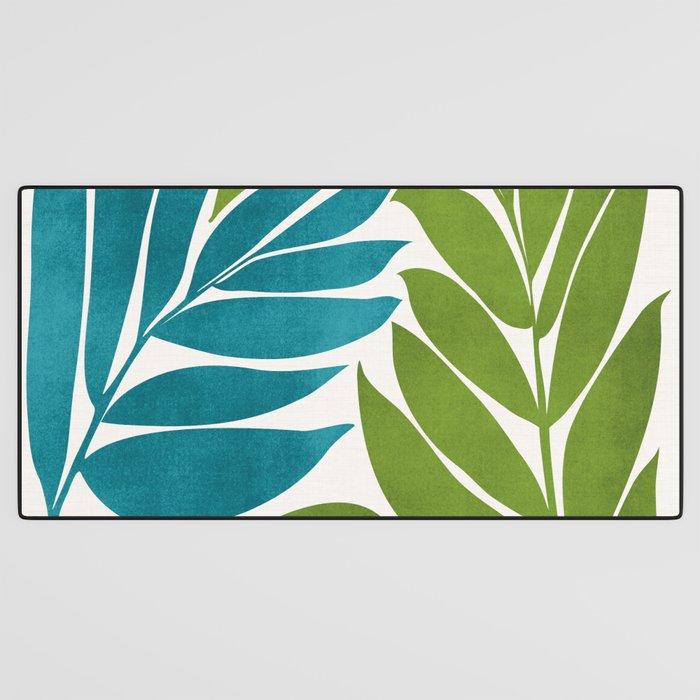 Modern Coastal Seagrass Desk Mat Gallery Image 3