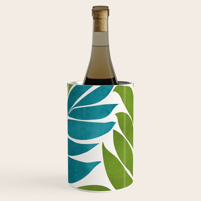 Modern Coastal Seagrass Wine Chiller Gallery Image 1