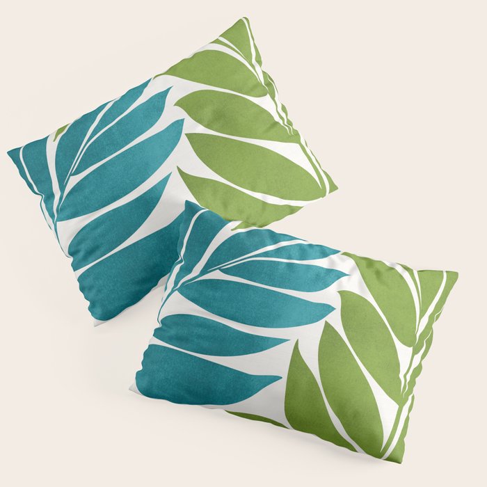 Modern Coastal Seagrass Pillow Sham Gallery Image 1