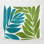 Modern Coastal Seagrass Wall Tapestry Gallery Image 4