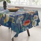 Goliath Beetle Mushroom Garden Tablecloth Gallery Image 3