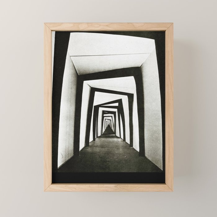 Cabinet of Dr Caligari film still Mini Art Print Gallery Image 1
