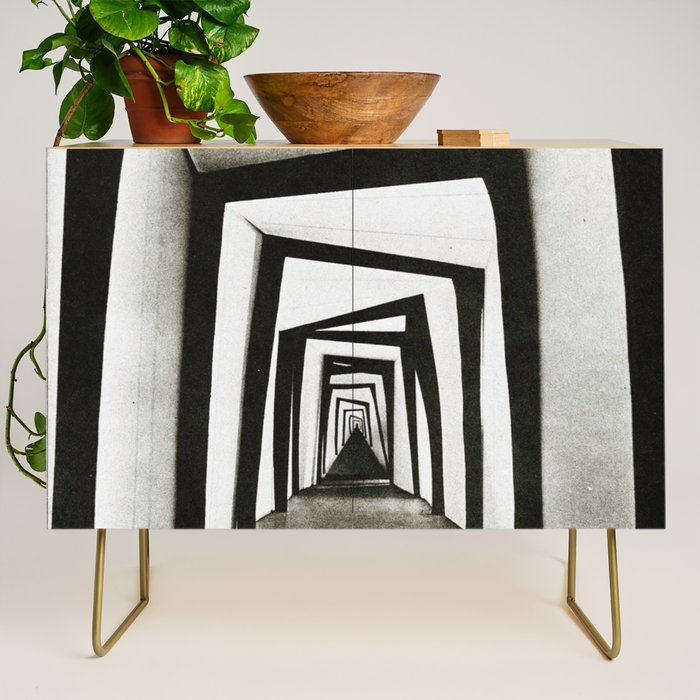 Cabinet of Dr Caligari film still Credenza Gallery Image 1