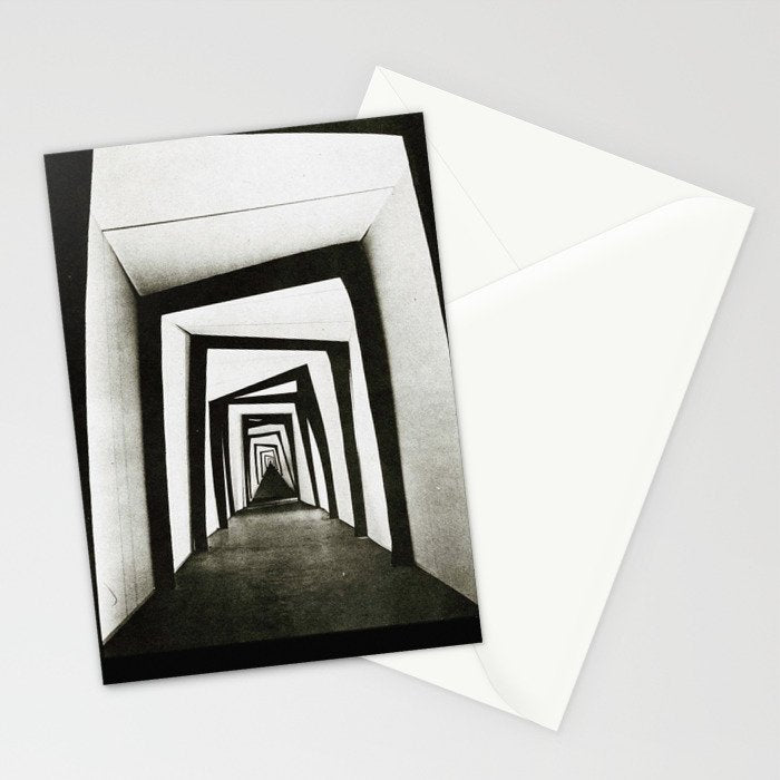 Cabinet of Dr Caligari film still Stationery Card Gallery Image 2