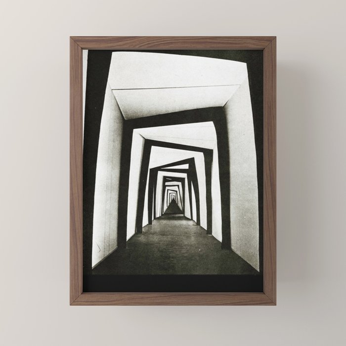 Cabinet of Dr Caligari film still Mini Art Print Gallery Image 2
