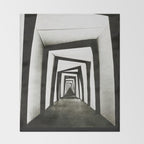 Cabinet of Dr Caligari film still Throw Blanket Gallery Image 2