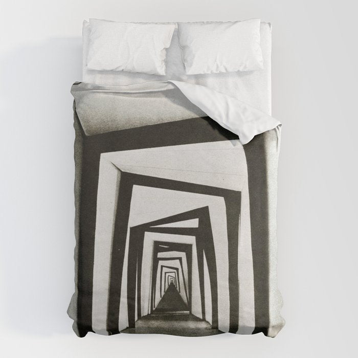 Cabinet of Dr Caligari film still Duvet Cover Gallery Image 6