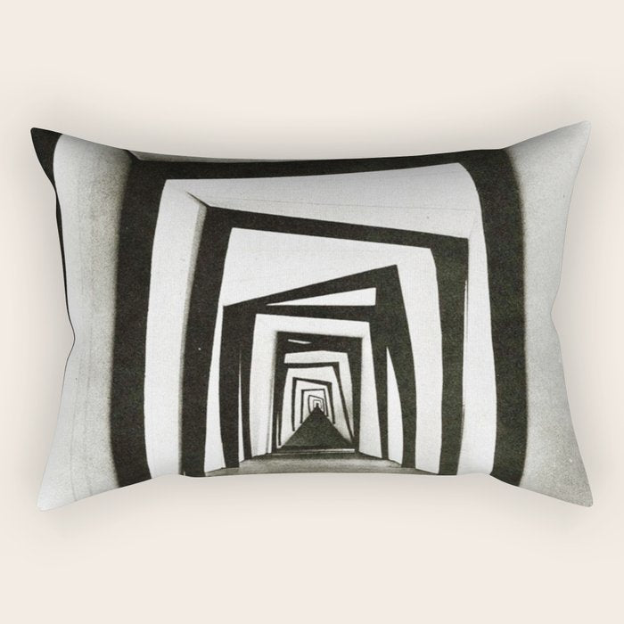 Cabinet of Dr Caligari film still Rectangular Pillow Gallery Image 2