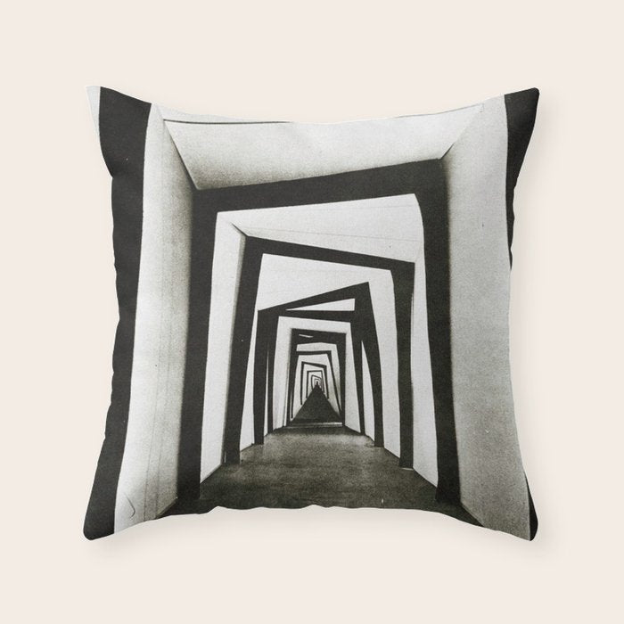 Cabinet of Dr Caligari film still Throw Pillow Gallery Image 1