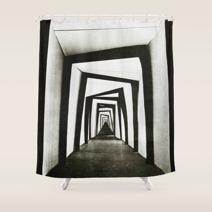 Cabinet of Dr Caligari film still Shower Curtain Gallery Image 1