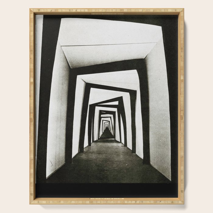 Cabinet of Dr Caligari film still Serving Tray Gallery Image 1