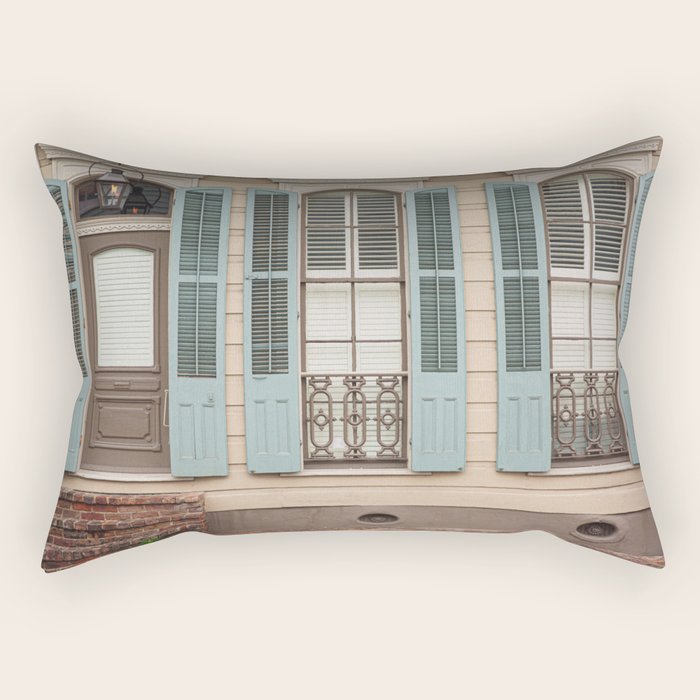  Colors of New Orleans x New Orleans Photography Rectangular Pillow Gallery Image 1
