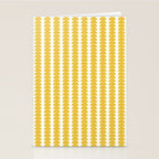 Maude Shapes Pattern - Golden Yellow Stationery Card Gallery Image 2