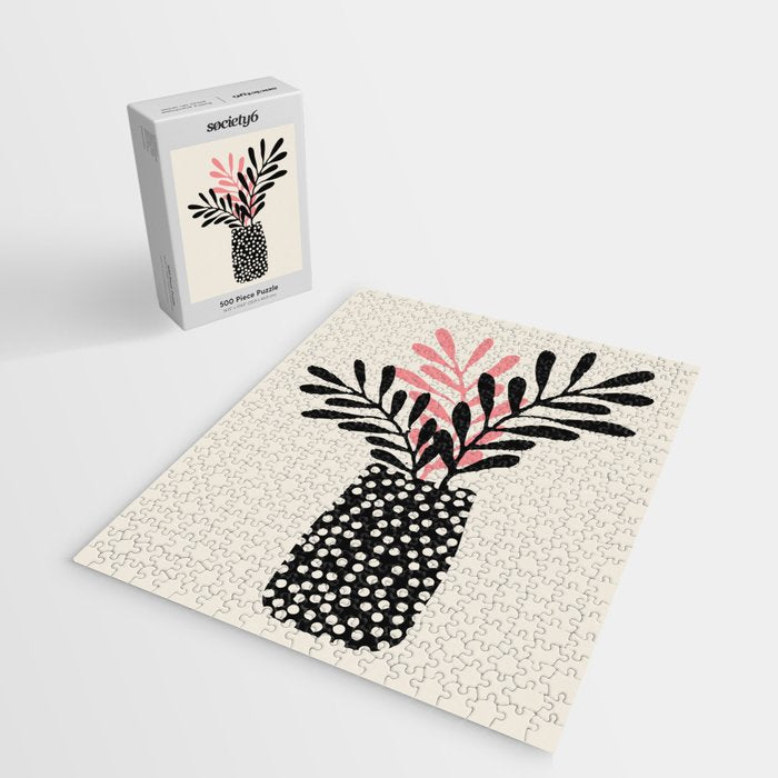 Still Life with Vase and Three Branches Jigsaw Puzzle Gallery Image 2