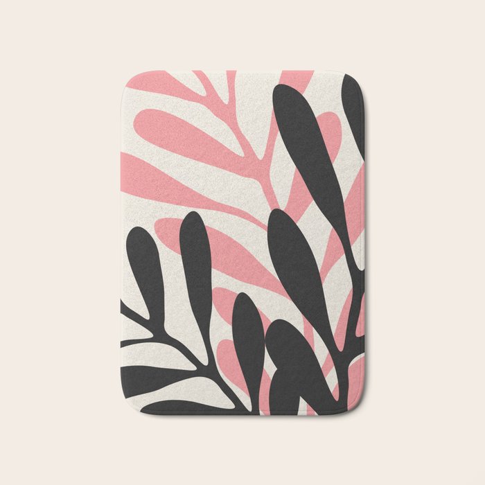 Still Life with Vase and Three Branches Bath Mat Gallery Image 1