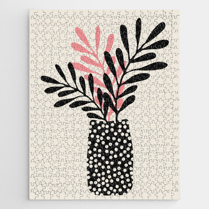 Still Life with Vase and Three Branches Jigsaw Puzzle Gallery Image 1