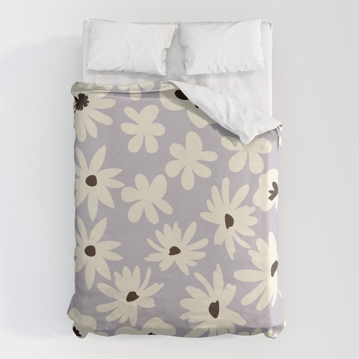 Flower market, Florence, Summer aesthetic Duvet Cover Gallery Image 6