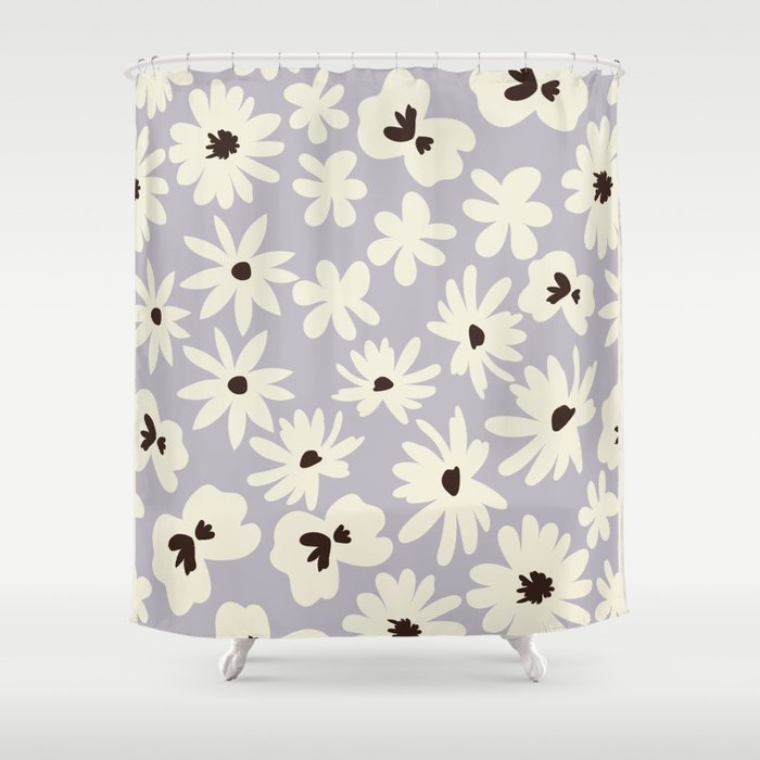 Flower market, Florence, Summer aesthetic Shower Curtain Gallery Image 1