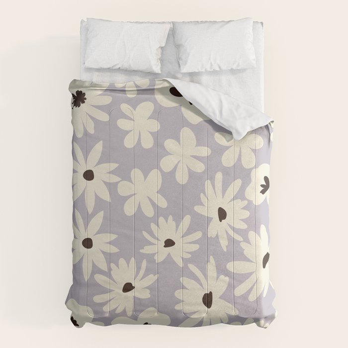 Flower Market, Florence, Summer Aesthetic Comforter