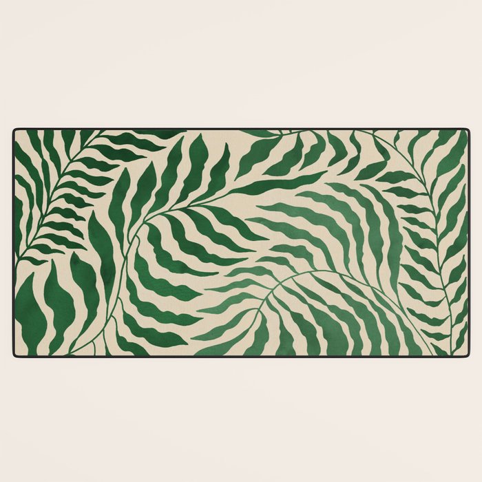 Tropical Leaves Desk Mat Gallery Image 3