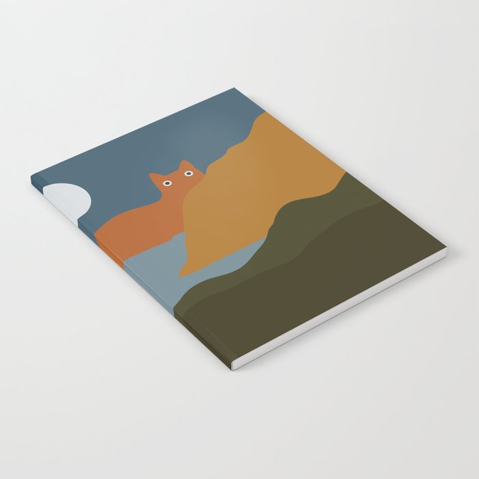 Cat Landscape 20 Notebook Gallery Image 1