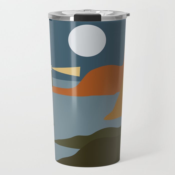 Cat Landscape 20 Travel Mug Gallery Image 1