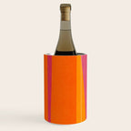 Pink Orange Bright Vibrant Modern Artwork Wine Chiller Gallery Image 2