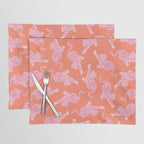 Year of the Tiger - Orange/Pink Placemat Gallery Image 1