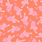 Year of the Tiger - Orange/Pink Coffee Mug Gallery Image 2