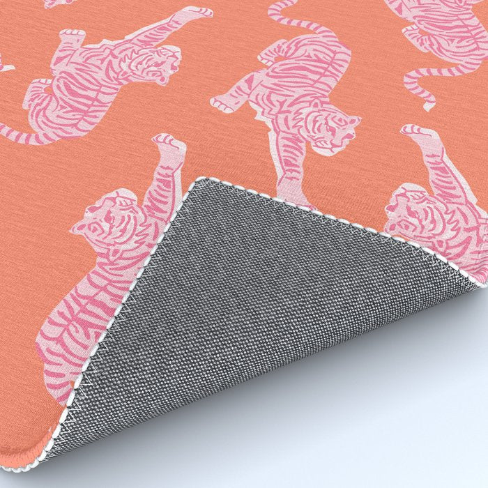 Year of the Tiger - Orange/Pink Rug Gallery Image 4