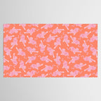 Year of the Tiger - Orange/Pink Tablecloth Gallery Image 2