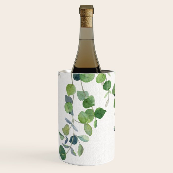 Eucalyptus Watercolor 2  Wine Chiller Gallery Image 2