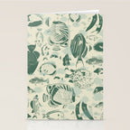 deep ocean fish family light Stationery Card Gallery Image 2