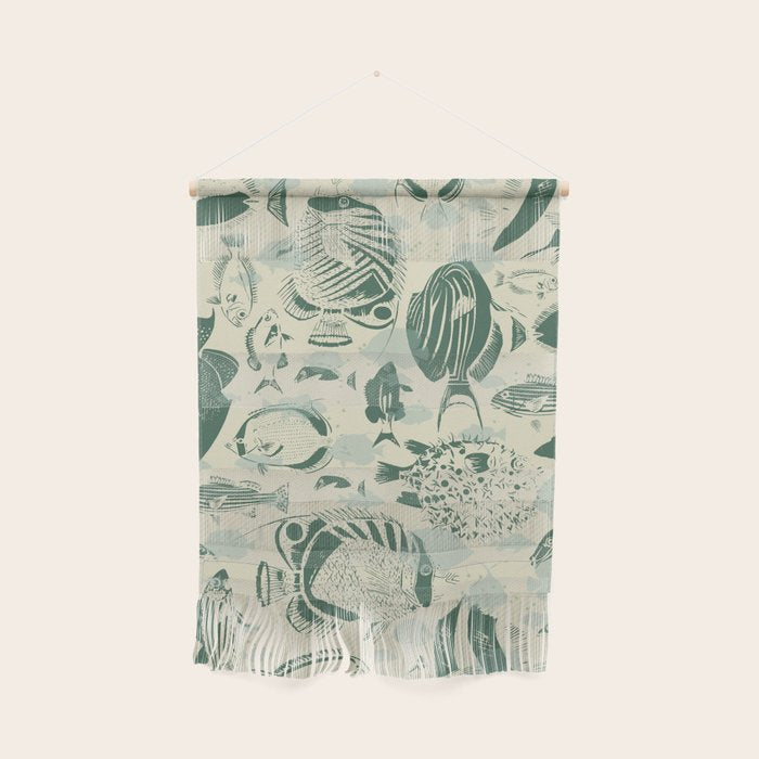 deep ocean fish family light Wall Hanging Gallery Image 1