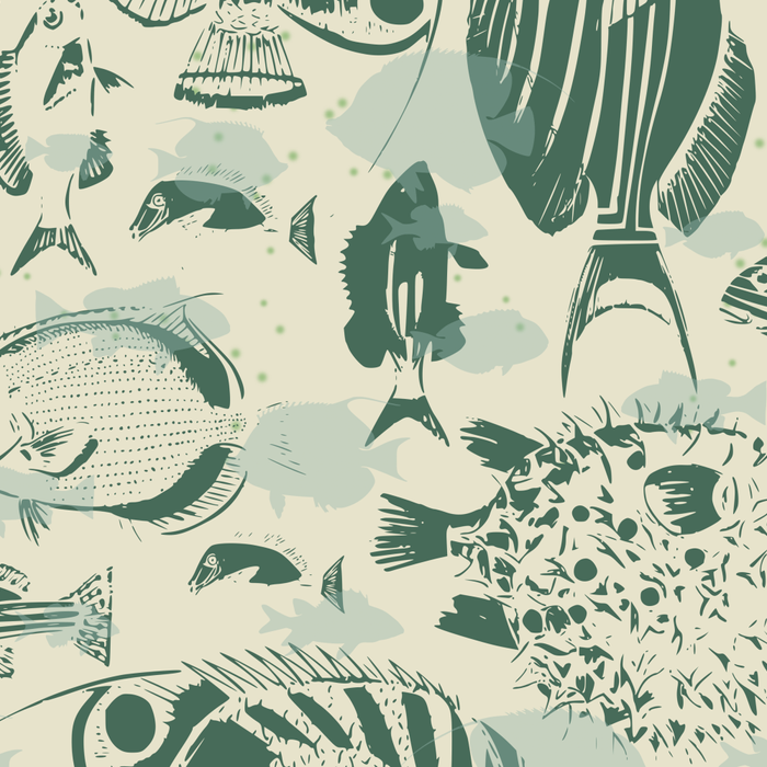 deep ocean fish family light Coffee Mug Gallery Image 2