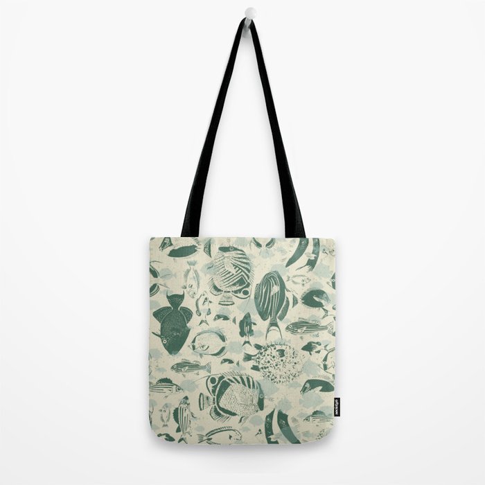 deep ocean fish family light Tote Bag Gallery Image 2