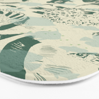 deep ocean fish family light Bath Mat Gallery Image 3