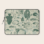 deep ocean fish family light Laptop Sleeve Gallery Image 1