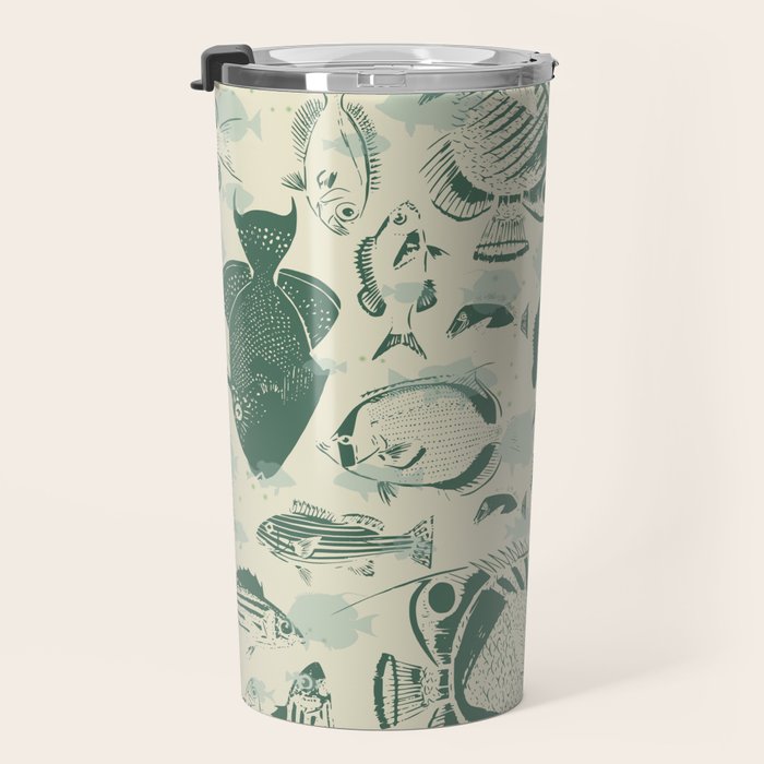 deep ocean fish family light Travel Mug Gallery Image 3