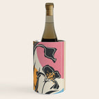 Modern Iris Abstraction Wine Chiller Gallery Image 3