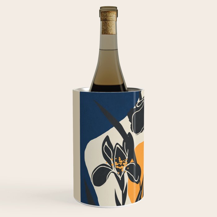 Modern Iris Abstraction Wine Chiller Gallery Image 2