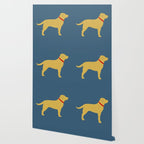 Yellow Labrador Retriever Dog Silhouette Wallpaper Gallery Image 2