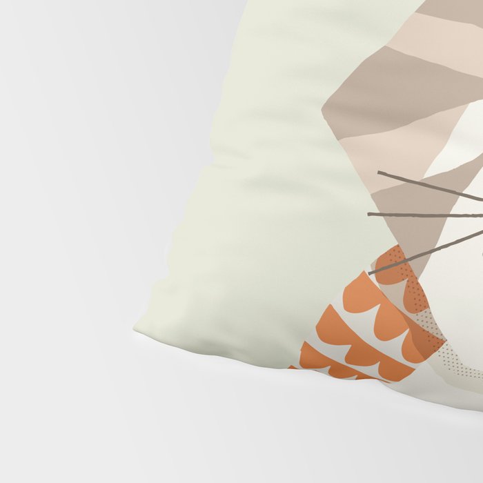 Whimsical Tiger Pillow Sham Gallery Image 4