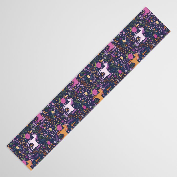 Unicorns Dancing in an Enchanted Garden Table Runner Gallery Image 3