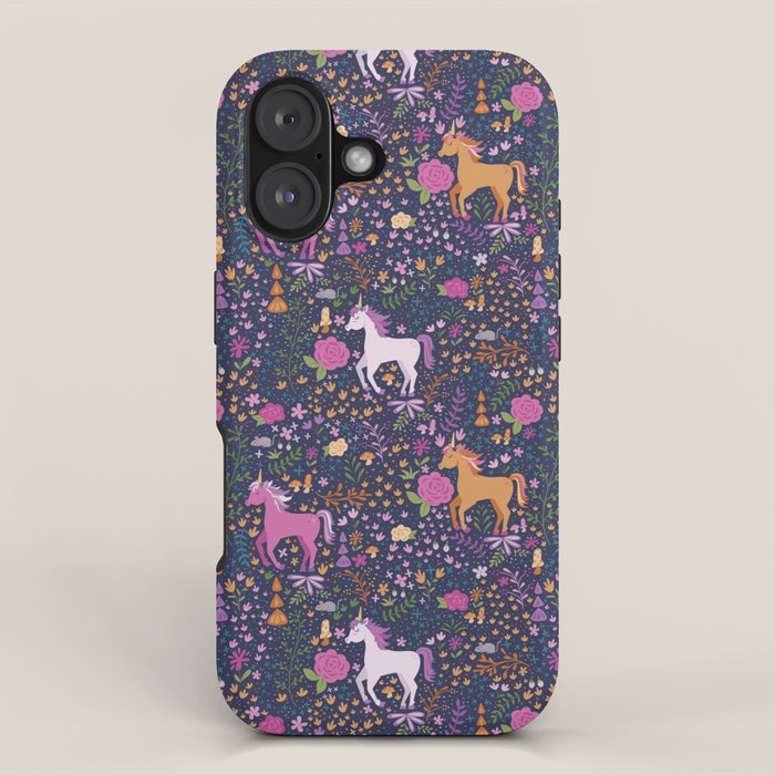 Unicorns Dancing in an Enchanted Garden iPhone Case Gallery Image 1