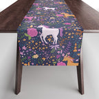 Unicorns Dancing in an Enchanted Garden Table Runner Gallery Image 1