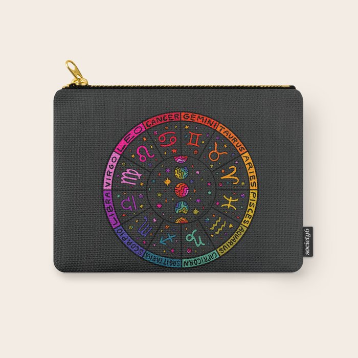 Zodiac Wheel Carry All Pouch Gallery Image 1